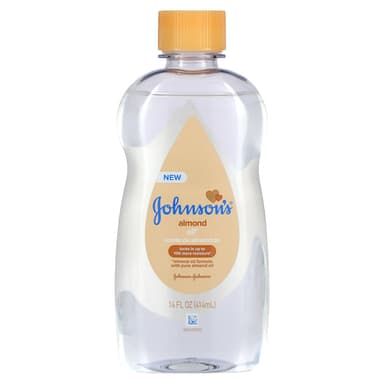 JOHNSON'S BABY OIL(ALMOND) 414ML