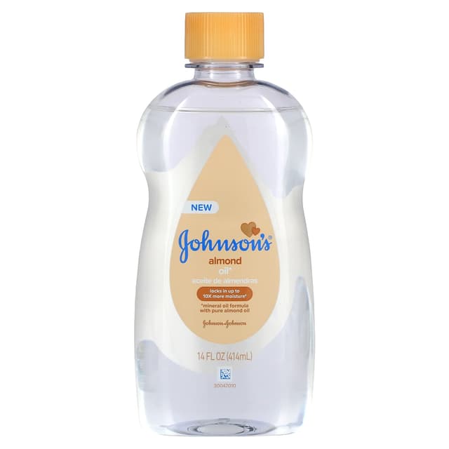 JOHNSON'S BABY OIL(ALMOND) 414ML