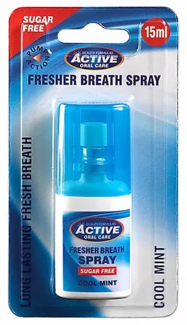 ACTIVE FRESHER BREATH SPRAY- COOL MINT