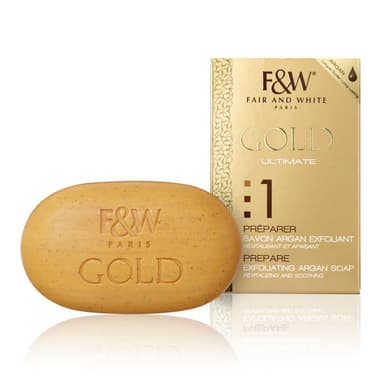 FAIR & WHITE GOLD 1 EXFOLIATING SOAP 200G