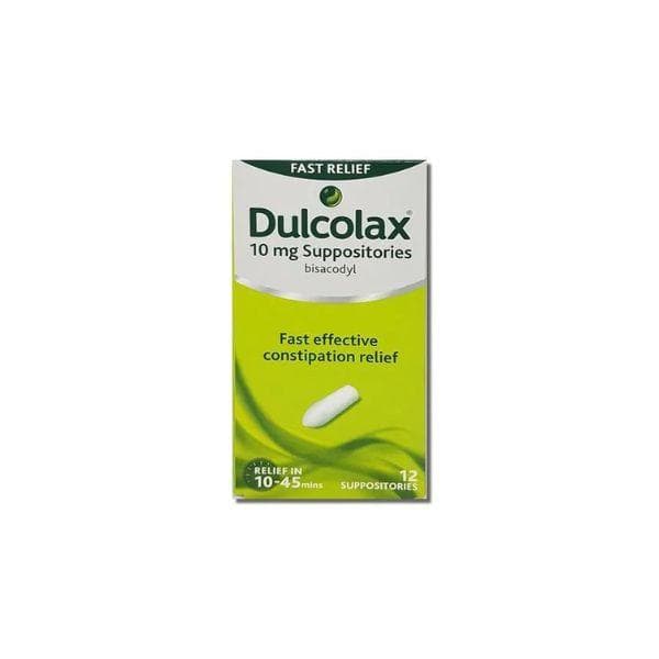 DULCOLAX SUPPOSITORY 10MG X 12