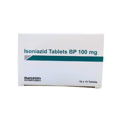 Macleods Isoniazid tablets 100mg 100 tablets pack