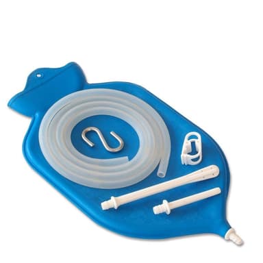 HEALTH AND YOGA ENEMA KIT - BLUE