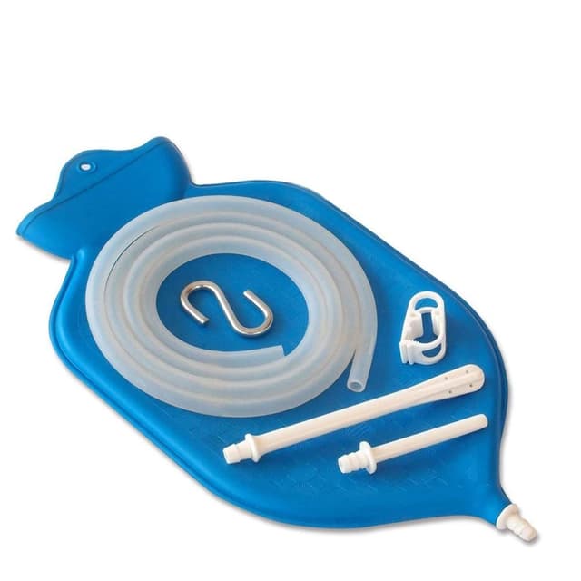 HEALTH AND YOGA ENEMA KIT - BLUE