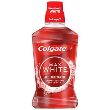 COLGATE MAX WHITE MOUTH WASH 500ML