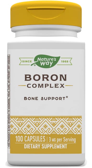 NATURES WAY BORON COMPLEX CAPS BY 100