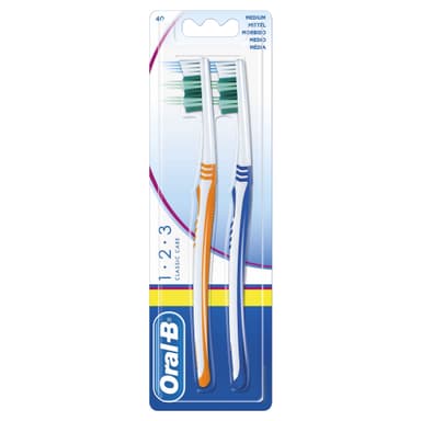 ORAL-B CLASSIC 1.2.3 TOOTHBRUSH(M)