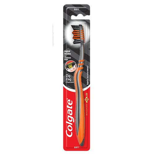 COLGATE ZIGZAG CHARCOAL TOOTHBRUSH