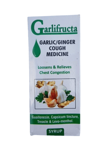 GARLIFRUCTA GARLIC/GINGER COUGH MEDICINE