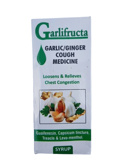 GARLIFRUCTA GARLIC/GINGER COUGH MEDICINE