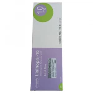 PHARM MAX LISINOPRIL 10MG
