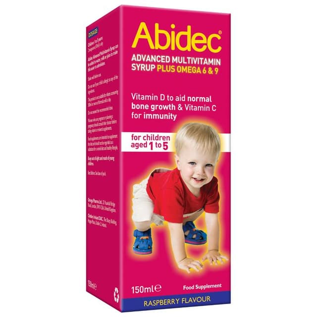 ABIDEC ADVANCED MULTIVITAMIN SYRUP 150ML