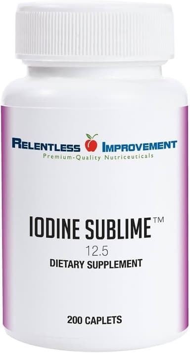 RELENTLESS IMPROVEMENT IODINE SUBLIME 12.5MG