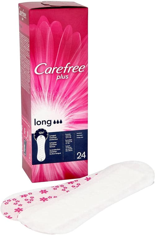 CARE FREE PANTY LINERS X24(PLUS LONG)