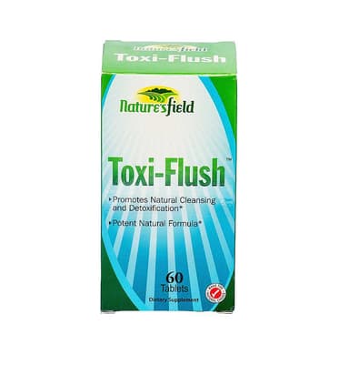 NATURE'S FIELD TOXI-FLUSH X 60 TABS