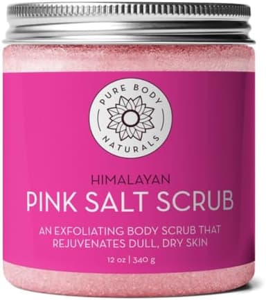 PURE BODY HIMALAYAN PINK SALT SCRB 340G
