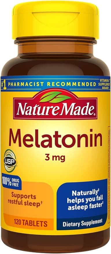 NATUREMADE MELATONIN 3MG X 120