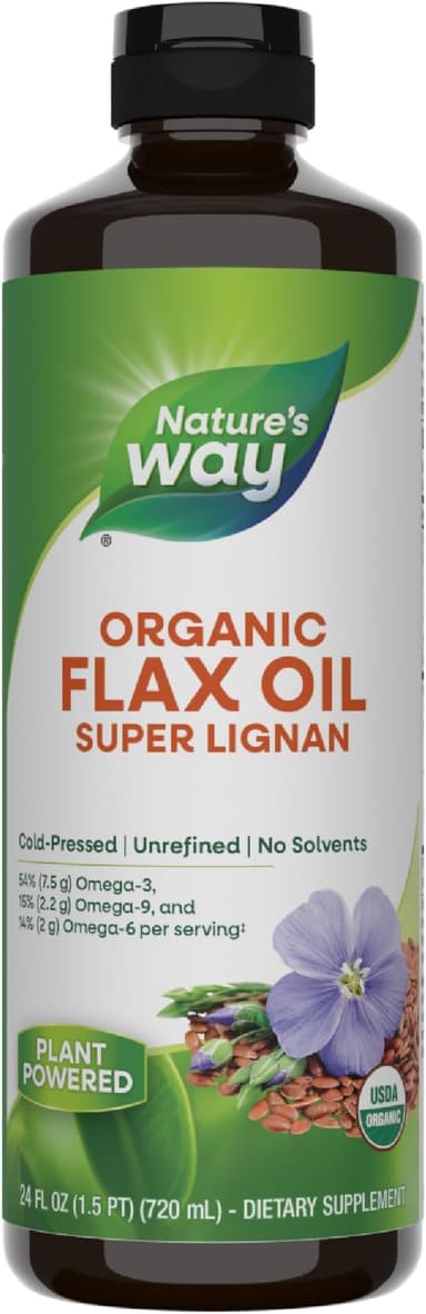 NATURE'S WAY EFAGOLD FLAX OIL SUPER LIGNAN 720ML