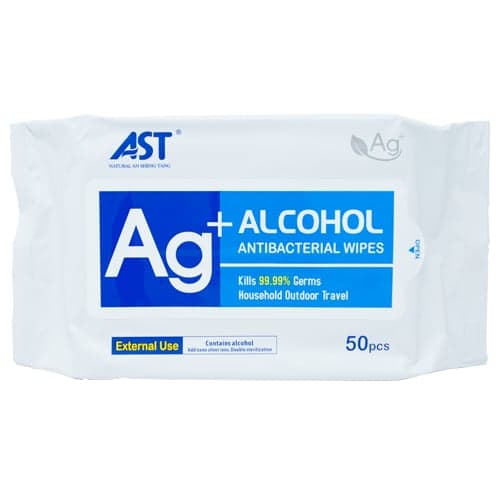 AST ANTI-BACTERIA WIPES X 50 PCS