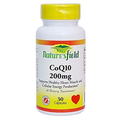 NATURES FIELD COQ10 200MG X30 CAPSULES