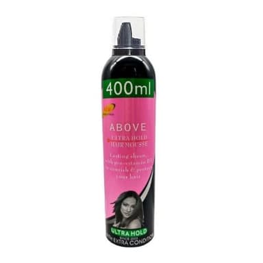 ABOVE HAIR STYLING MOUSSE 400ML