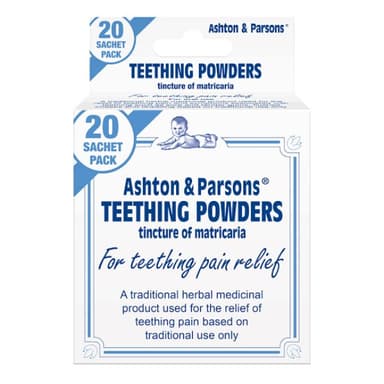 ASHTON & PARSONS TEETHING POWDER