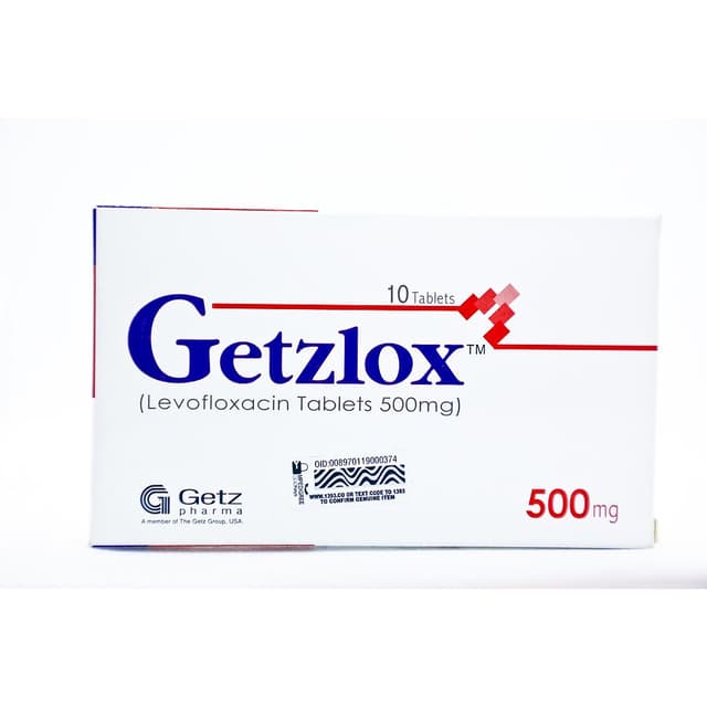 GETZLOX 500MG X 10 TABS