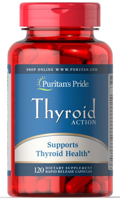 PURITAN'S PRIDE SPECIFIC CARE THYROID ACTION X 120 CAPS