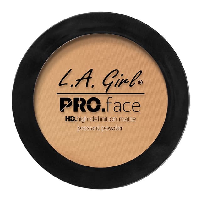 L.A GIRL PRESSED POWDER & PUFF TRUE BEIGE