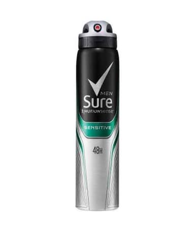 SURE FOR MEN SPRAY SENSITIVE