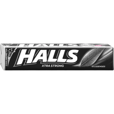 HALLS EXTRA STRONG LOZENGES