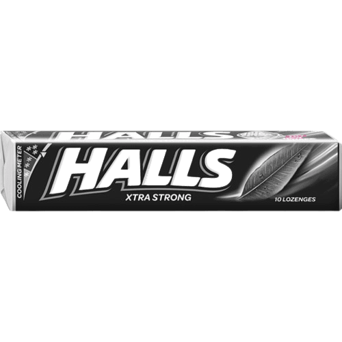 HALLS EXTRA STRONG LOZENGES