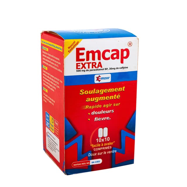 EMCAP EXTRA CAPLETS(BLISTER)