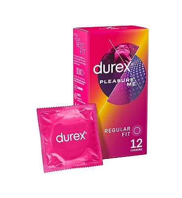 DUREX PLEASURE ME RIBBED AND DOTTED