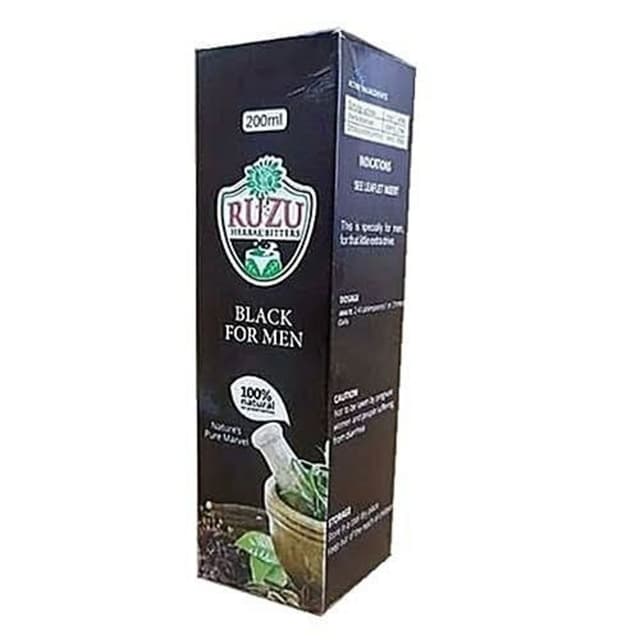 Ruzu bitters Black for men
