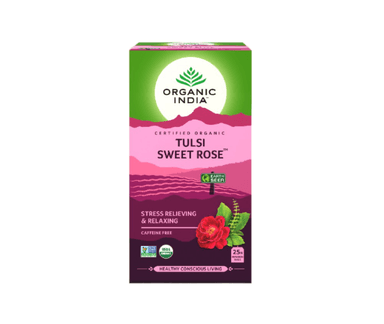 ORGANIC INDIA HERBAL TEA - TULSI SWEET ROSE