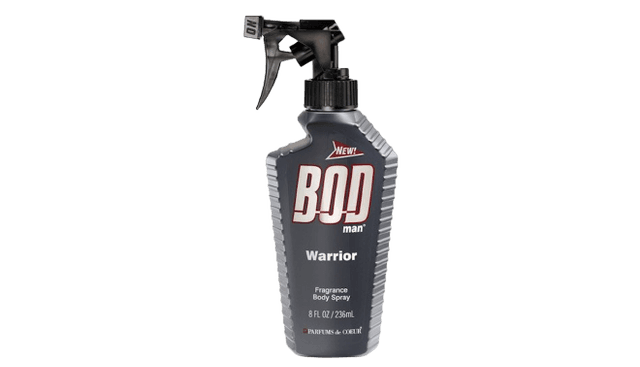 BODMAN WARRIOR FRAGRANCE BODY SPRAY 236ML