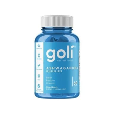 GOLI ASHWAGANDHA GUMMIES X60