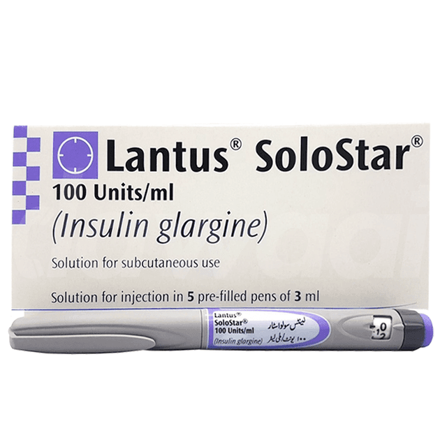 Lantus Solostar insulin glargine injection