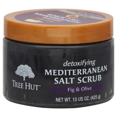 TREE HUT DETOXIFYING SALT SCRUB Fig & Olive