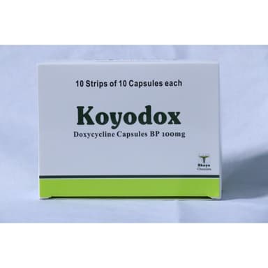 KOYODOX DOXYCYCLINE 100MG PER SACHET