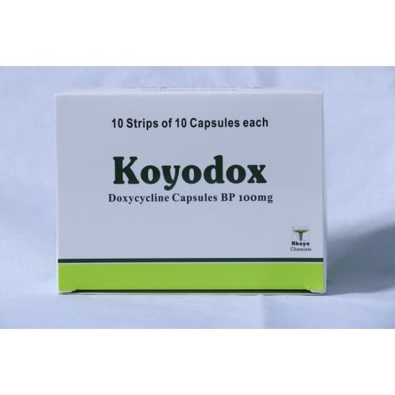 KOYODOX DOXYCYCLINE 100MG PER SACHET