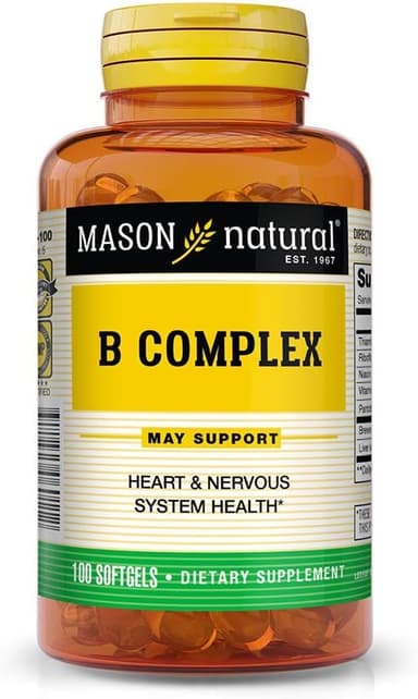 Mason natural B-complex 100 softgels