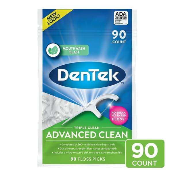 DENTEK TRIPLE CLEAN FLOSS *90