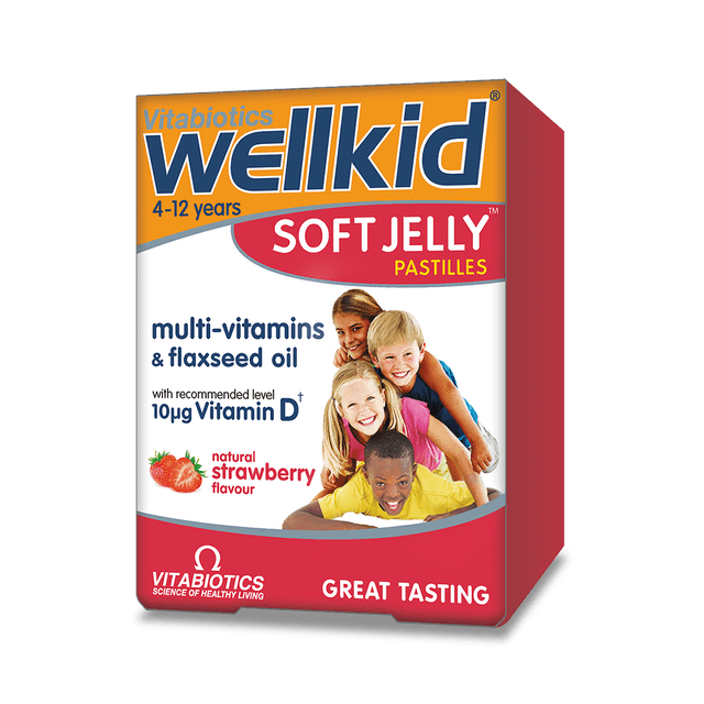 WELLKID SOFT JELLY 30 PASTILL