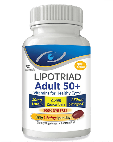 LIPOTRIAD ADULT 50+ X 60 SOFTGELS