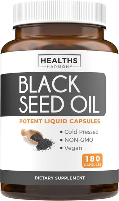 HEALTHFOODS BLACK SEED OIL 200ML
