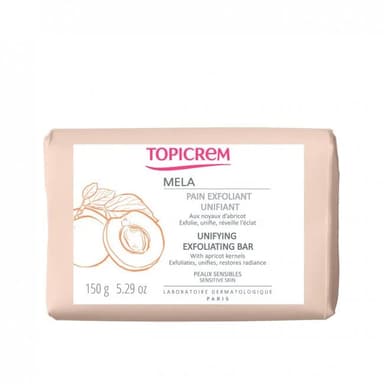 Topicrem mela unifying exfoliating bar