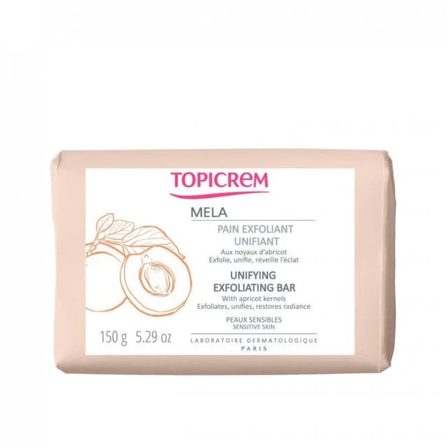 Topicrem mela unifying exfoliating bar