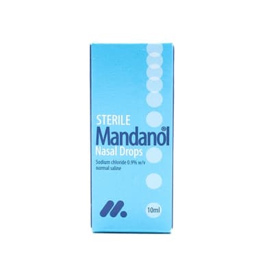 MANDANOL SALINE NASAL DROPS
